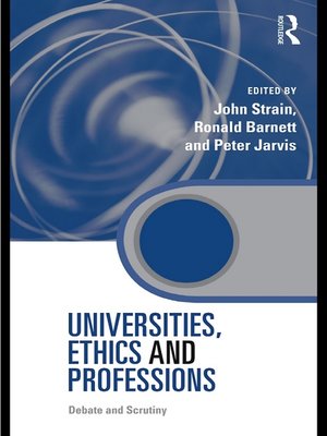 cover image of Universities, Ethics and Professions